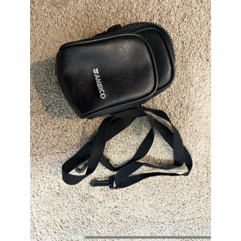AMBICO‎ POINT & SHOOT COMPACT POUCH BAG MULTIPLE COMPARTMENTS W/ SHOULDER STRAP